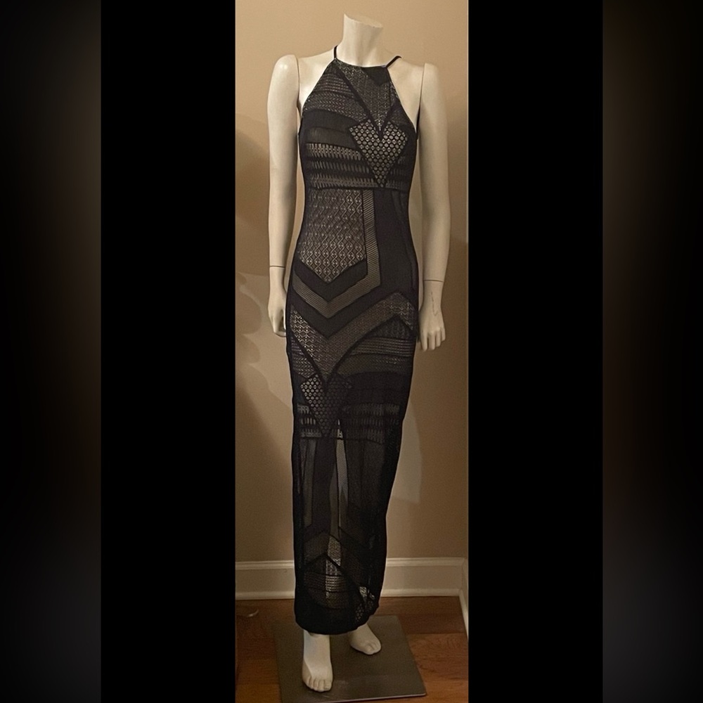 Elegant Black Lace Dress